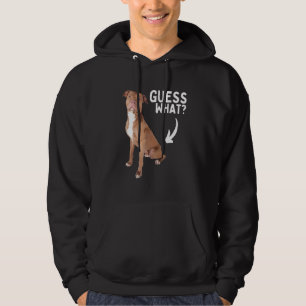 Sudadera ¡Adivina Qué Trasero de Pitbull! Dueño Divertido d
