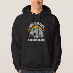 Sudadera Adivinen lo que a nadie le importa Meme Koala Edit
