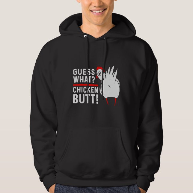 Sudadera Adivinen Qué Butt De Pollo 4 (Anverso)