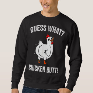 Sudadera Adivinen Qué Granja De Pollo Butt De Pollo