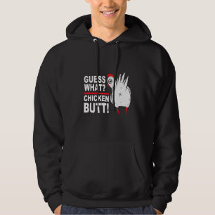 Sudadera Adivinen Qué Toro De Pollo Dice Humor