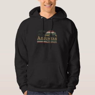 Sudadera Adjuntas Puerto Rico Monta Puerto Rico Retro Sunse