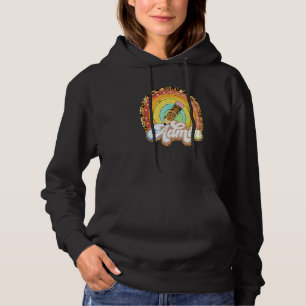 Sudadera Admin Leopardo Lápiz Arcoíris De vuelta a la escue