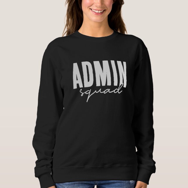 Sudadera Administración Equipo Escolar Subdirector Administ (Anverso)