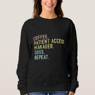 Sudadera Administrador de Acceso de Pacientes de Coffee Dog
