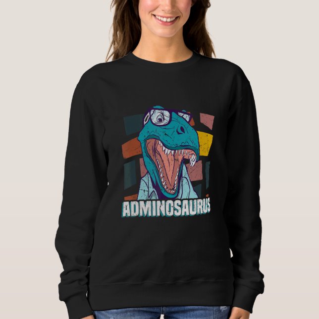 Sudadera Adminosaurus Código Técnico de Desarrollo de Softw (Anverso)
