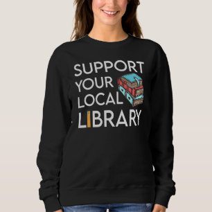 Sudadera Admite el lector de bibliotecas locales