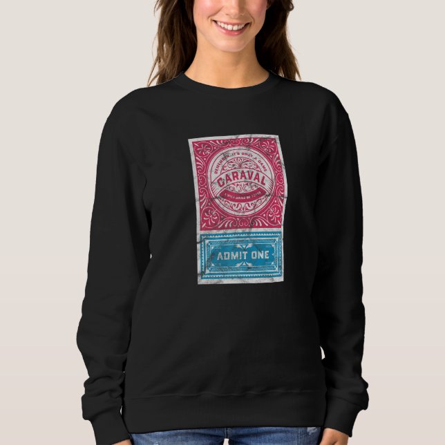 Sudadera Admitir uno Caraval Legendario Serie Final (Anverso)