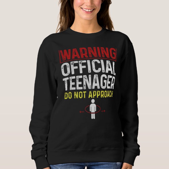 Sudadera Adolescente oficial de 13 años Guay 13 cumpleaños  (Anverso)