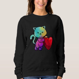 Sudadera Adopción Kitten de gatito colorido pop