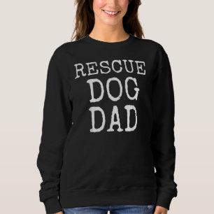 Sudadera Adopción mascota Para Hombres Perro Refugio Rescat