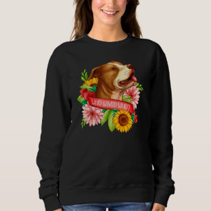 Sudadera Adopta No Compres Madre de Pitbull Pibble Animal