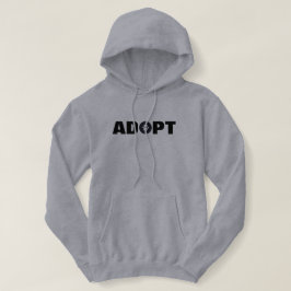 Sudadera Adoptar Huella de Pezuña