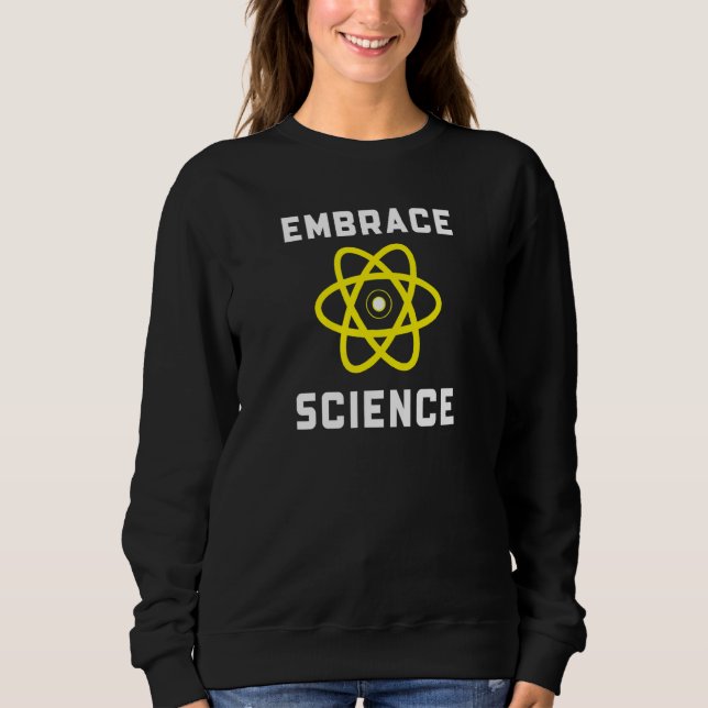 Sudadera Adoptar la ciencia (Anverso)