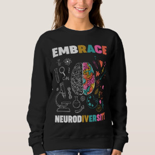 Sudadera Adoptar la Neurodiversidad Adoptar el Autismo Adhd