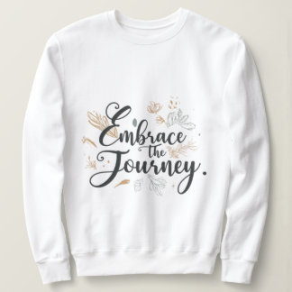 Sudadera Adoptar la tipografía del viaje