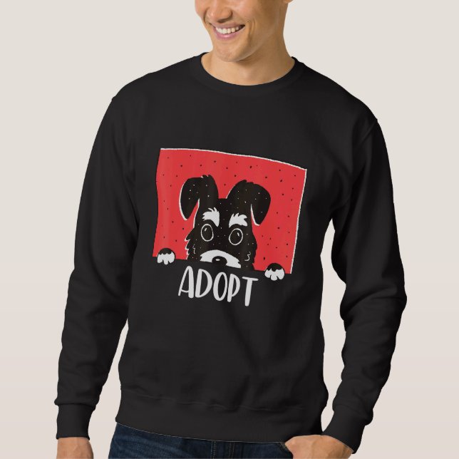 Sudadera Adoptar No Comprar Salvar A Los Animales Rescates  (Anverso)