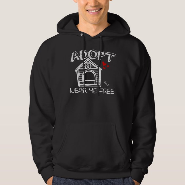 Sudadera Adoptar Un Labrador Recuperador A Mi Alcance Libre (Anverso)
