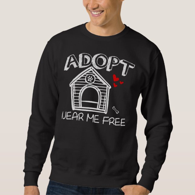 Sudadera Adoptar Un Labrador Recuperador A Mi Alcance Libre (Anverso)