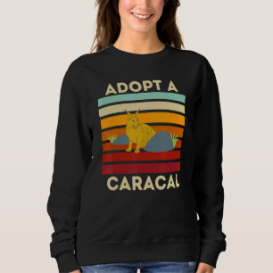 Sudadera Adoptar un meme de gato católico católico caracal