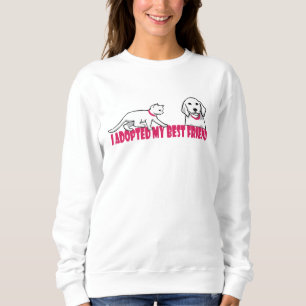 Sudadera adopté a mi mejor amigo