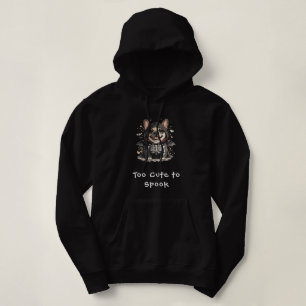 Sudadera Adorable Bulldog Francés de Halloween Esqueleto