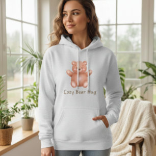 Sudadera Adorable Cozy Bear Hug Hoodie