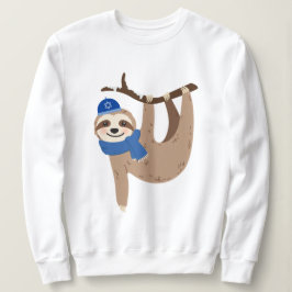 Sudadera Adorable Hanukkah Sloth