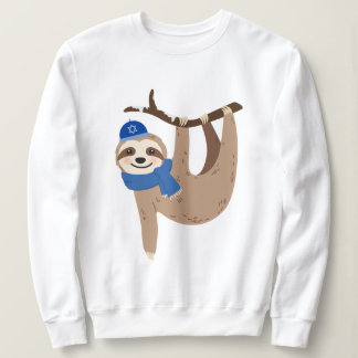 Sudadera Adorable Hanukkah Sloth