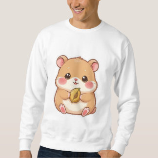 Sudadera Adorable Kawaii Chibi Hamster