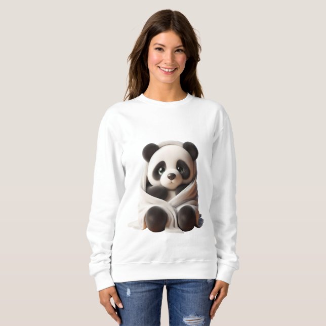 Sudadera Adorable lindo animal sudadero básico (Anverso completo)