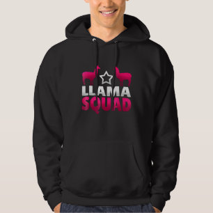 Sudadera Adorable Llama Squad Cute Llama Aovers Breeder