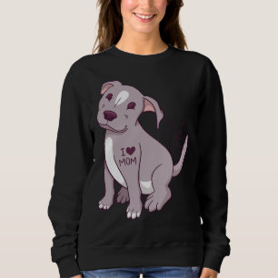 Sudadera Adorable Pitbull Lover Cute Pitbull Perro Pitbull