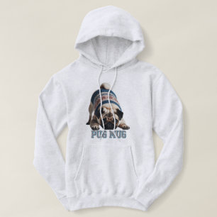 Sudadera Adorable Pug - ¡Qué taza!