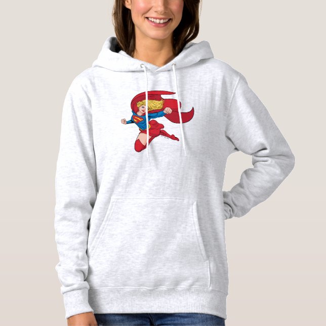 Sudadera Adorable Supergirl Stance (Anverso)