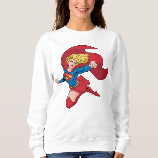 Sudadera Adorable Supergirl Stance (Anverso)
