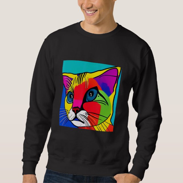Sudadera Adorable Sweetest Pop Cat Kitten Kitty Great (Anverso)