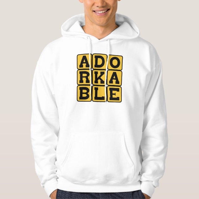 Sudadera Adorable y extravagante (Anverso)