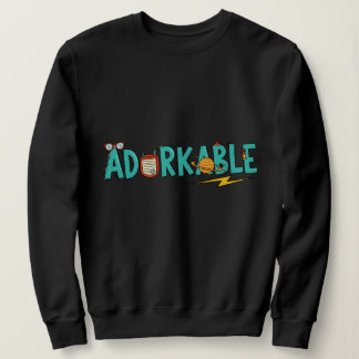 Sudadera Adorkable: Nerdy Cute y Quirky Sweatshirt -Camiset