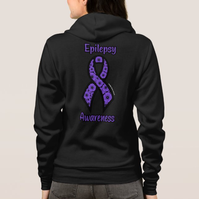 Sudadera Adormidera/cinta de opciones...Epilepsia (Reverso)