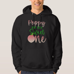 Sudadera Adormidera Del Cumpleaños Un Peach Primera Fruta D