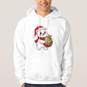 Sudadera Adorno de Navidad de Oso Nevado