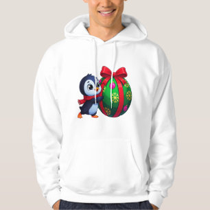 Sudadera Adorno de Navidad de pingüino