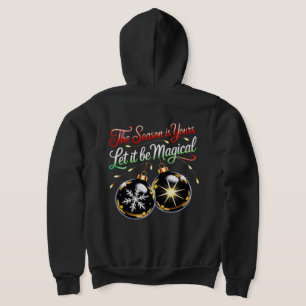 Sudadera Adorno Mágico de Navidad para Hombres, Festi de In