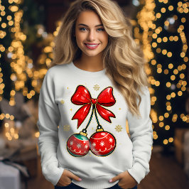 Sudadera Adornos de Navidad