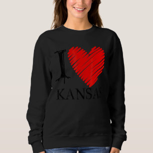 Sudadera Adoro a los fans de Kc Kansas City
