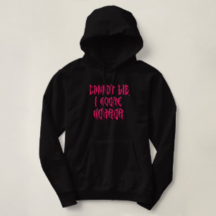 Sudadera Adoro el Terror (Texto Rosa)
