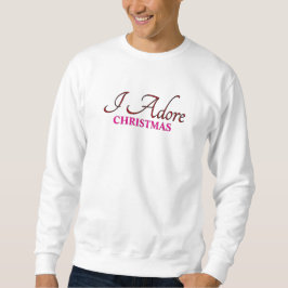 Sudadera Adoro la Navidad