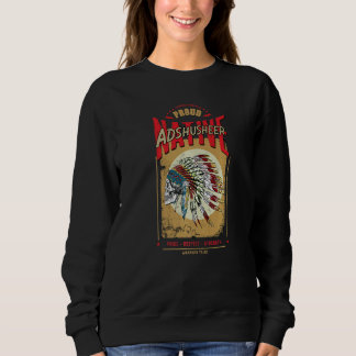 Sudadera Adshusheer Native American Indian Warrior Tribe Pr