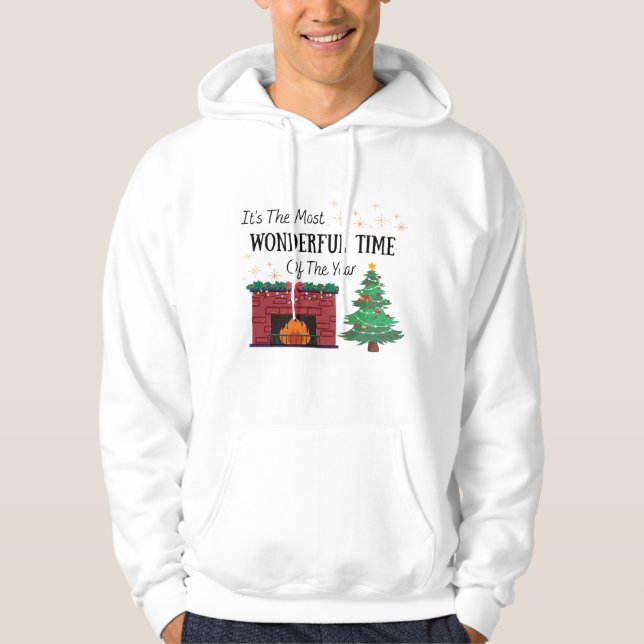 Sudadera Adult Most Wonderful Time of The Year Hoodie (Anverso)